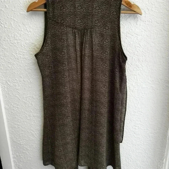 CAbi Printed Cardigan Vest - Picture 8 of 9
